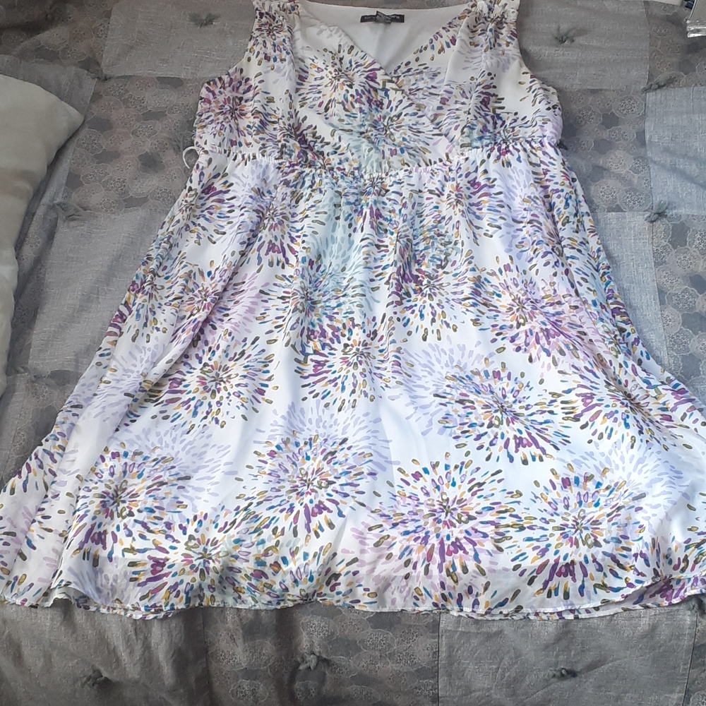 Lane Bryant - Multicolored Midi Dress